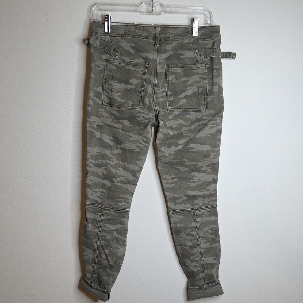 Anthropolgie HEIHEI Camouflage Cargo Pants SZ 26 - Picture 5 of 8